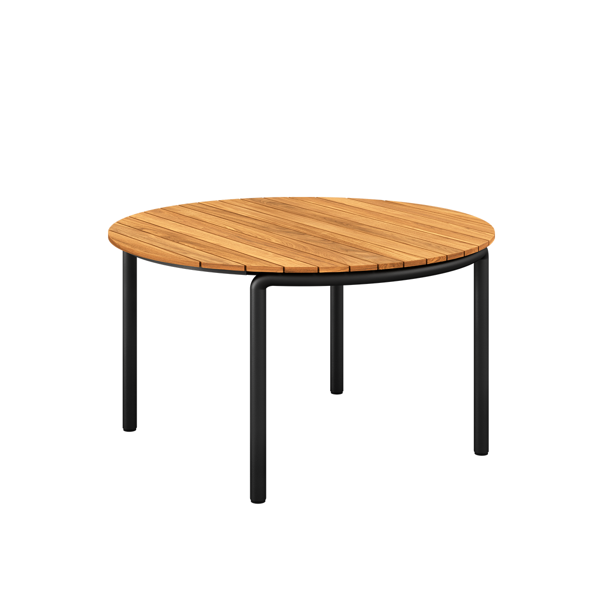 Patio Dining Table Ø133 - Teak - ZEN ZONE