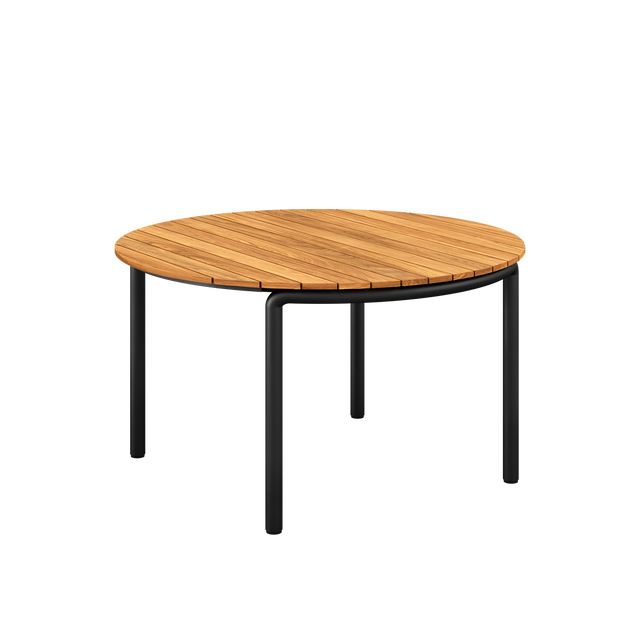 Patio Dining Table Ø133 - Teak - ZEN ZONE