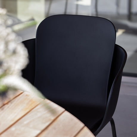 Patio Chair no. One S2 Black - ZEN ZONE