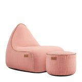 Cobana Lounge Chair Rose + Pouf - ZEN ZONE