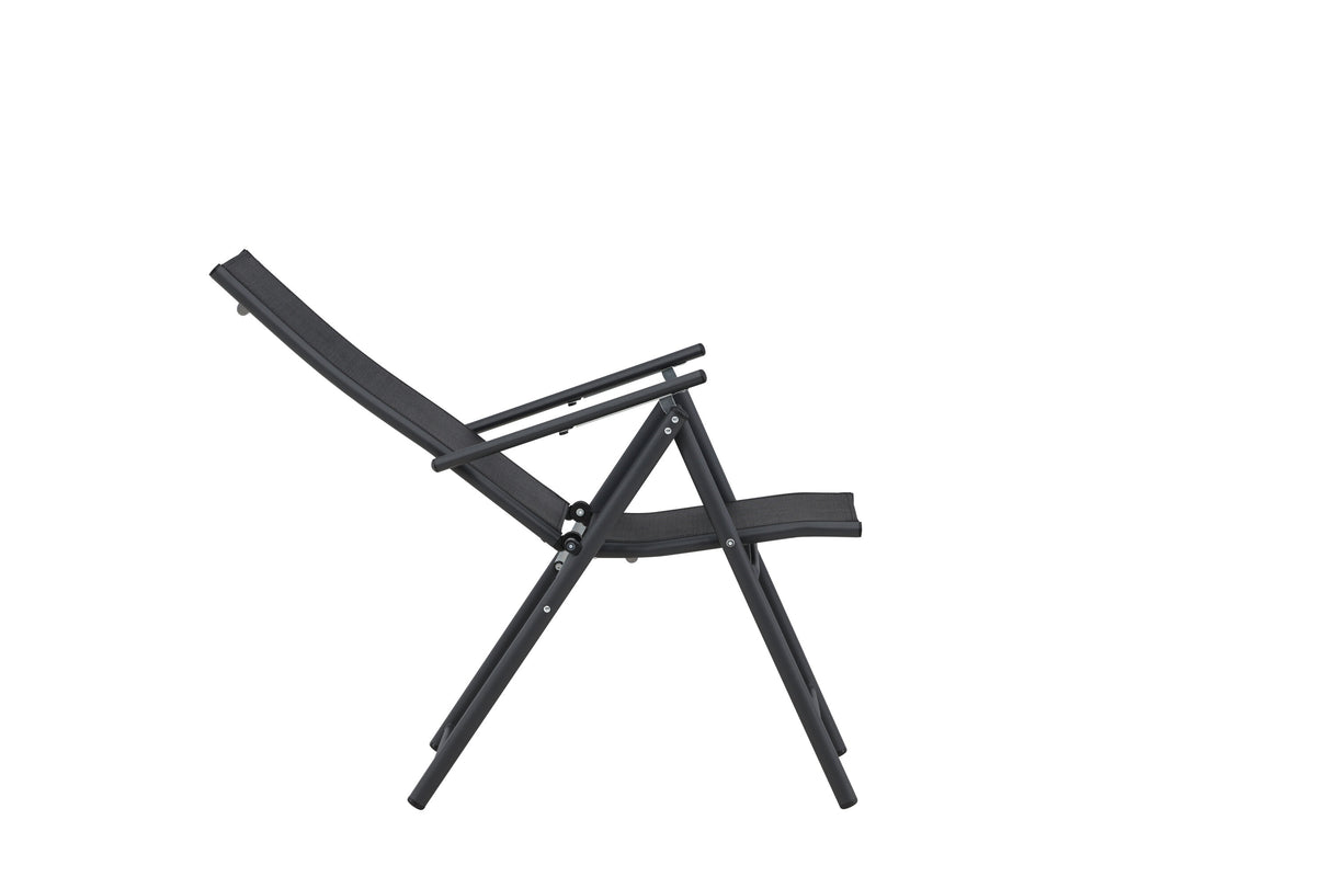 Levanzo Garden Chair 2-Pack Black