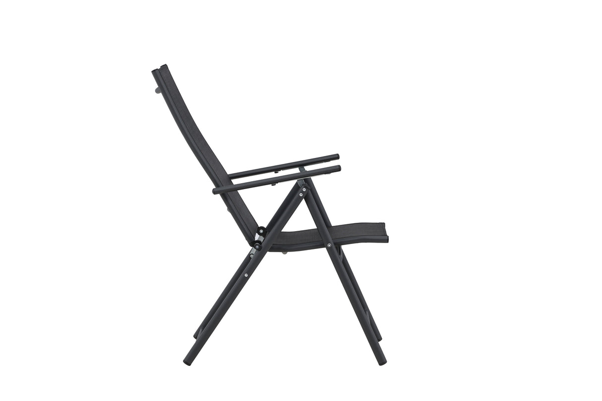 Levanzo Garden Chair 2-Pack Black