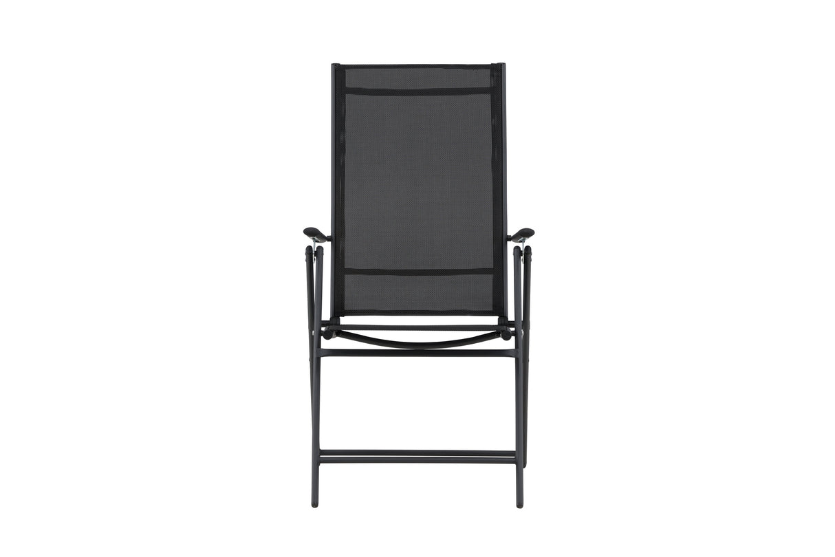 Levanzo Garden Chair 2-Pack Black