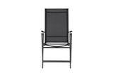 Levanzo Garden Chair 2-Pack Black