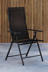 Levanzo Garden Chair 2-Pack Black