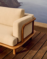 Turqueta 3-Sitzer-Sofa aus massivem Teakholz FSC 100% 230 cm - ZEN ZONE Furniture