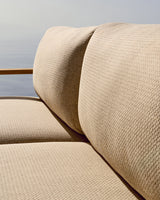 Tirant 3-Sitzer-Sofa aus massivem Teakholz FSC 100% 212 cm - ZEN ZONE Furniture