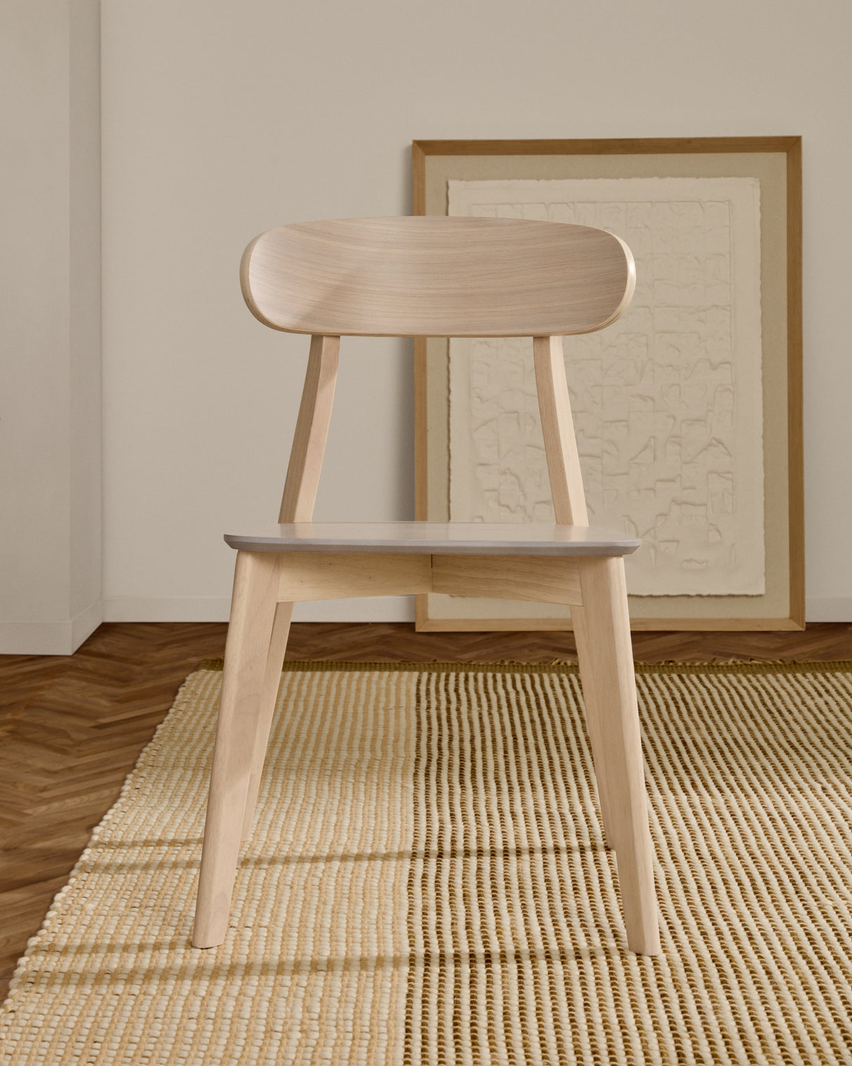 Safina Stuhl aus Eichenfurnier und massivem Kautschukholz - ZEN ZONE Furniture