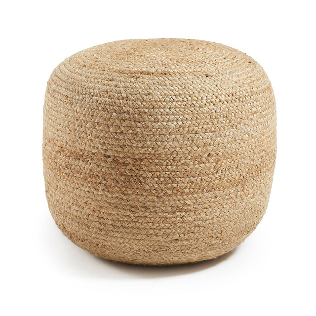 Doc Pouf Ø 50 cm, rund, naturbelassen - ZEN ZONE Furniture