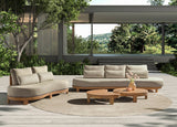 AMBON Couchtisch 90x70 Teak Natur - ZEN ZONE