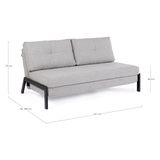 Bettsofa 2-Sitzer Hayden Beige - ZEN ZONE