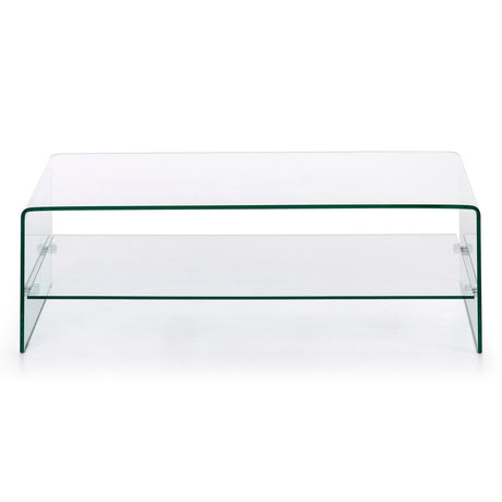 Burano Couchtisch aus Glas 110 x 55 cm - ZEN ZONE