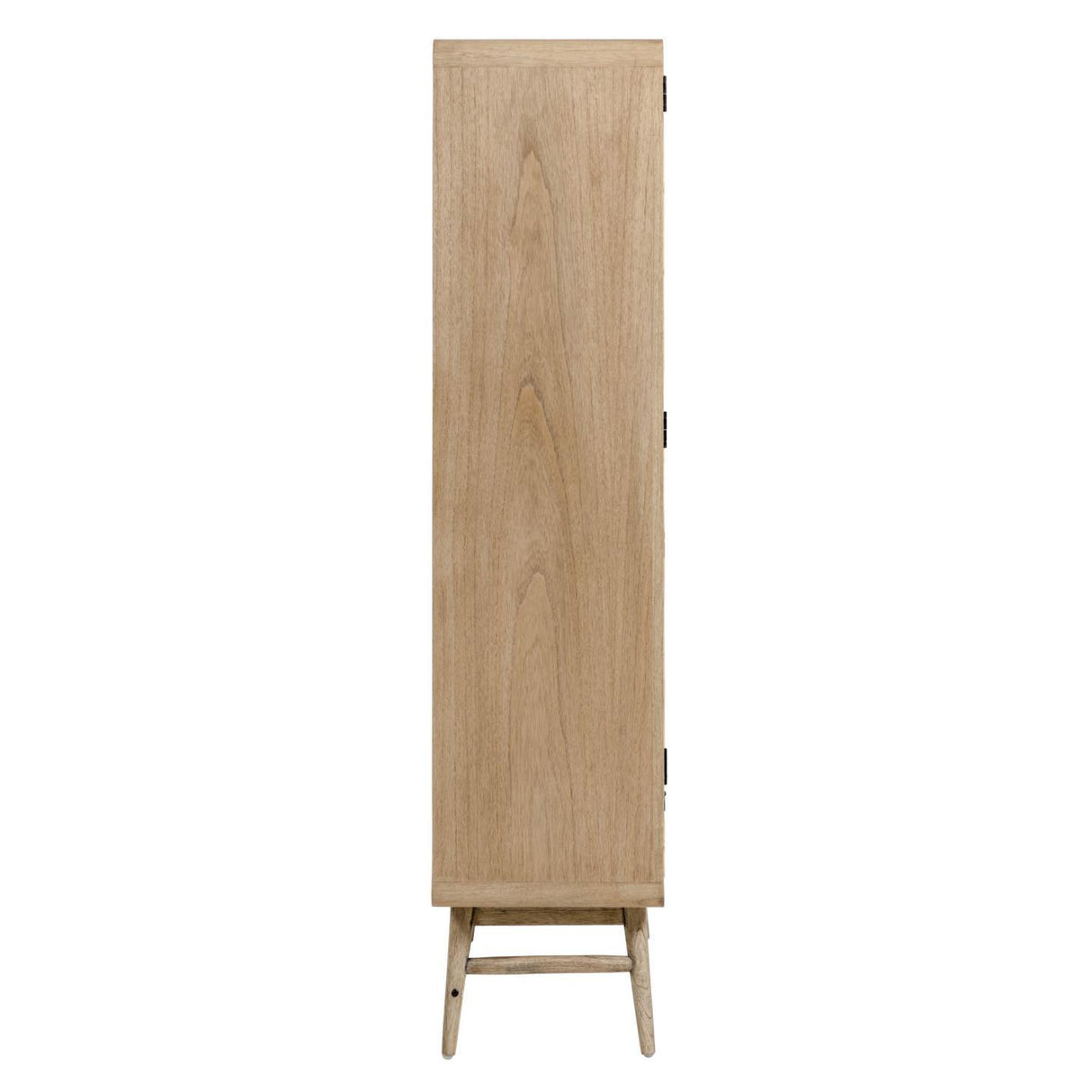 Nalu Schrank aus massivem Mindiholz und Rattan 90 x 175 cm - ZEN ZONE