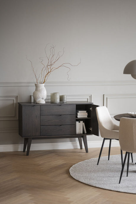 FILIPPA Sideboard Dunkelbraun 122x40x85cm - ZEN ZONE Furniture