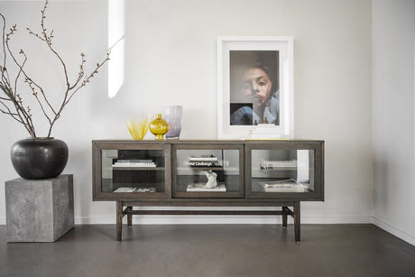 HAZELTON Sideboard Braun 170x40x75cm - ZEN ZONE Furniture