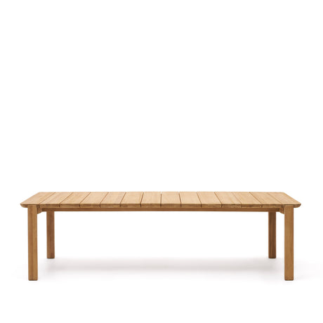 Icaro Tisch aus massivem Teakholz FSC 100% 220 x 102 cm - ZEN ZONE Furniture