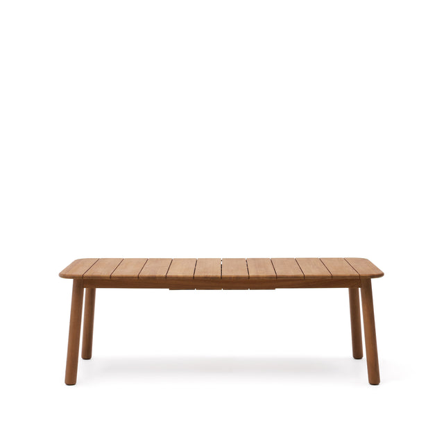 Turqueta Outdoor-Tisch ausziehbar aus massivem Teakholz FSC 100% 220 (294) x 100 cm - ZEN ZONE Furniture