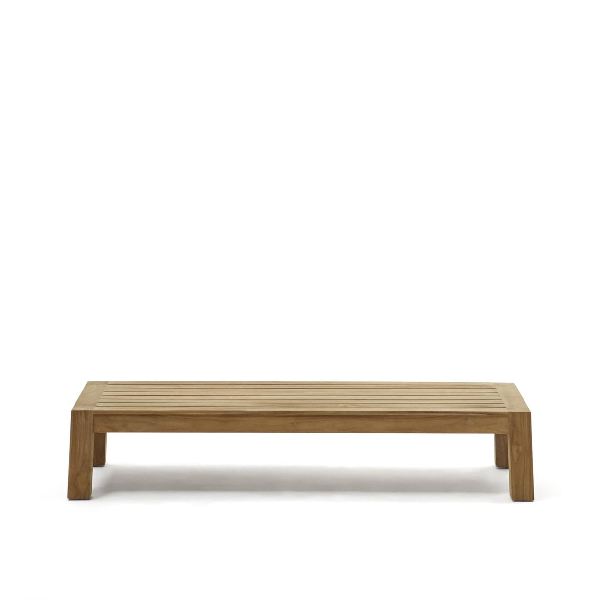 Forcanera Couchtisch aus massivem Teakholz 150 x 71 cm - ZEN ZONE