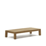 Forcanera Couchtisch aus massivem Teakholz 150 x 71 cm - ZEN ZONE