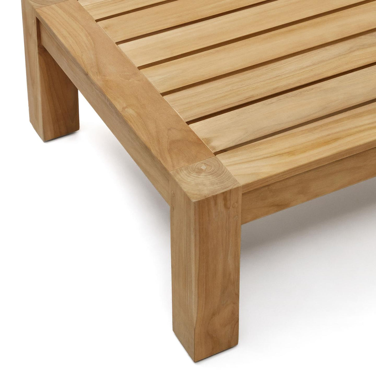 Forcanera Couchtisch aus massivem Teakholz 150 x 71 cm - ZEN ZONE