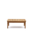 Portitxol Couchtisch aus massivem Teakholz 80 x 80 cm - ZEN ZONE Furniture