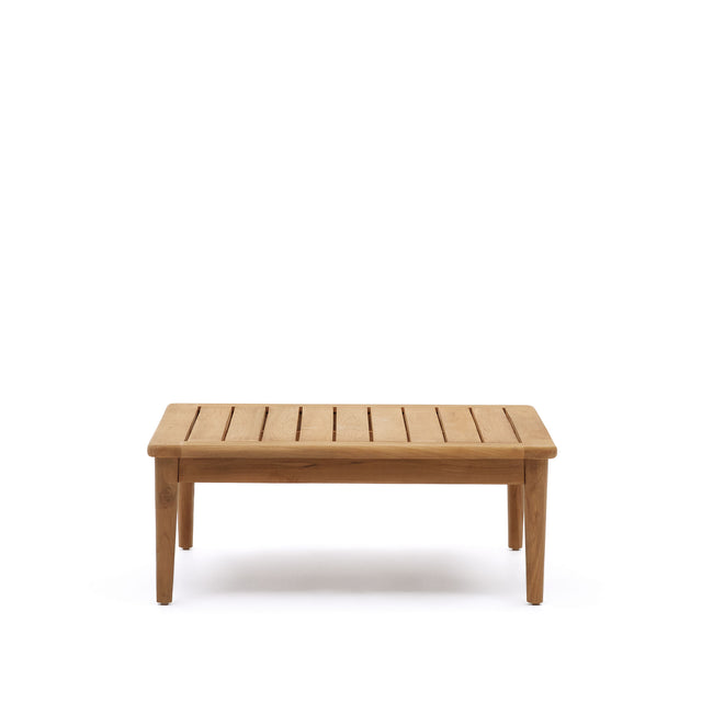 Portitxol Couchtisch aus massivem Teakholz 80 x 80 cm - ZEN ZONE Furniture