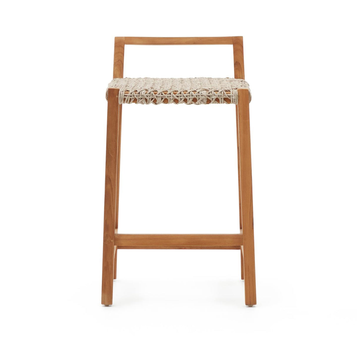 Giverola Hocker aus massivem Teakholz 80 cm - ZEN ZONE