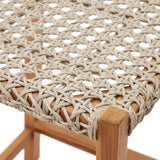 Giverola Hocker aus massivem Teakholz 80 cm - ZEN ZONE