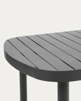 Gartentisch Joncols aus Aluminium mit Finish in Grau 180 x 90 cm - ZEN ZONE Furniture