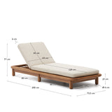 Turqueta Liege aus massivem Teakholz FSC 100% - ZEN ZONE Furniture