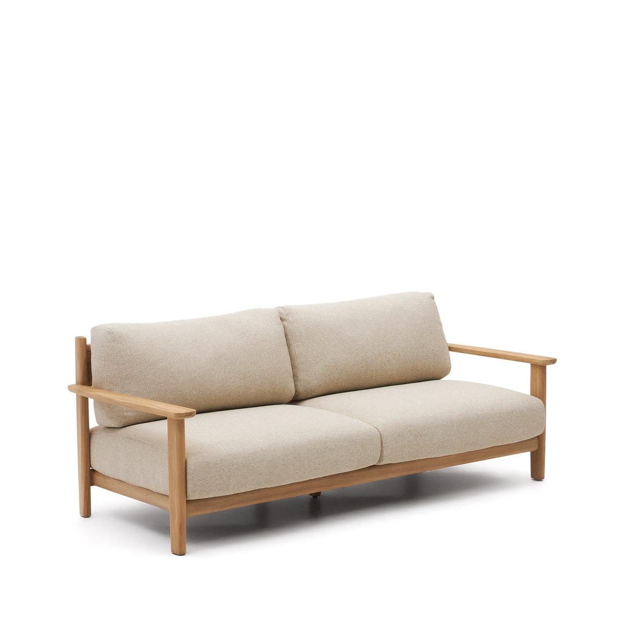 Tirant 3-Sitzer-Sofa aus massivem Teakholz FSC 100% 212 cm - ZEN ZONE Furniture