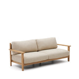 Tirant 3-Sitzer-Sofa aus massivem Teakholz FSC 100% 212 cm - ZEN ZONE Furniture