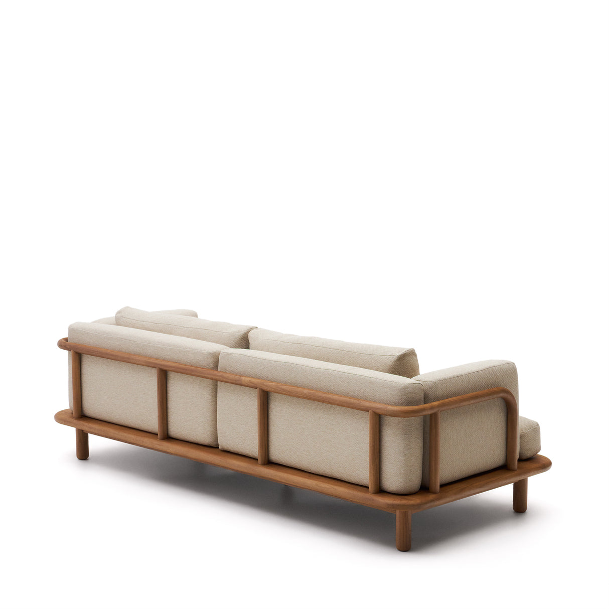 Turqueta 3-Sitzer-Sofa aus massivem Teakholz FSC 100% 230 cm - ZEN ZONE Furniture