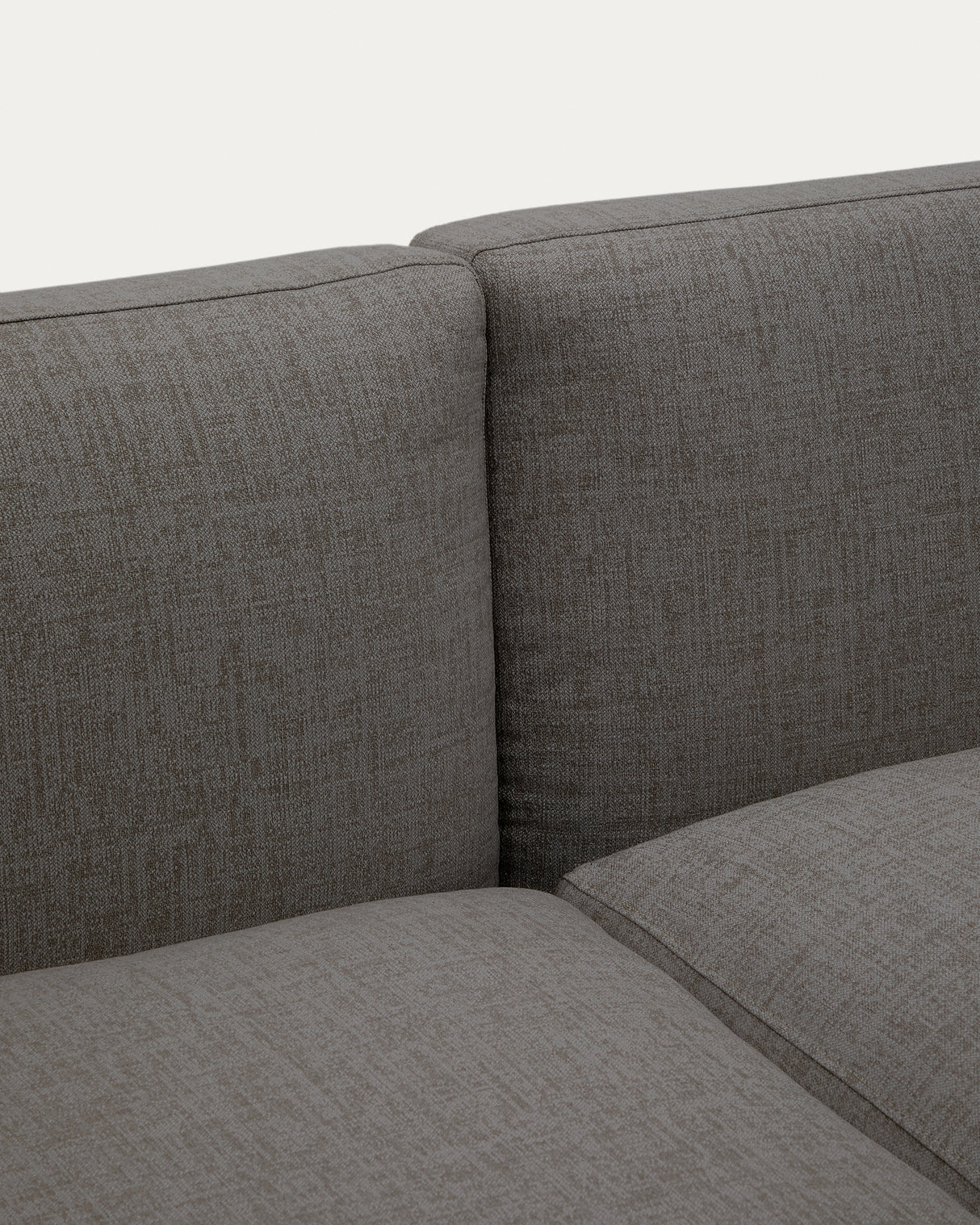 Modulares 2-Sitzer-Sofa für den Außenbereich Sorells aus Aluminium in grauer Ausführung 171 cm - ZEN ZONE Furniture