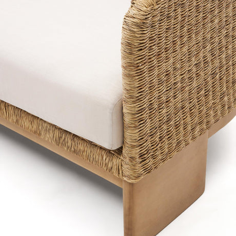 Xoriguer 3-Sitzer-Sofa aus synthetischem Rattan und massivem Eukalyptusholz 100 % FSC 223 - ZEN ZONE