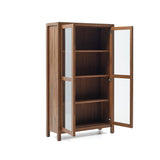 Sashi Vitrine aus massivem Teakholz 110 x 185 cm - ZEN ZONE