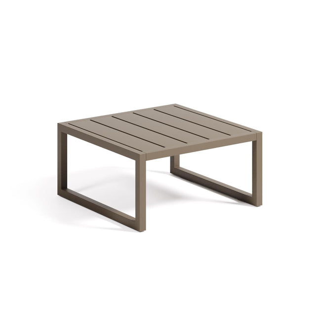 Comova Beistelltisch 100% outdoor aus Aluminium grün 60 x 60 cm - ZEN ZONE