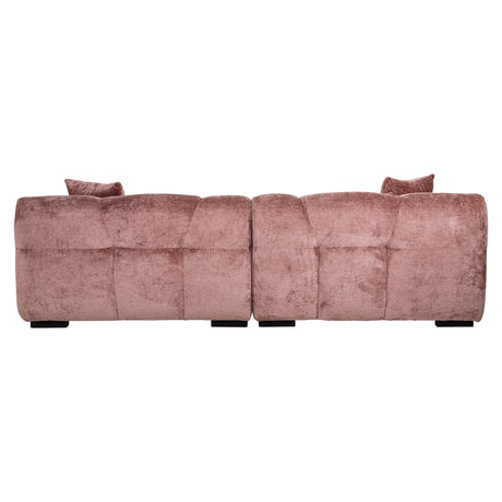 Couch Charelle rose chenille (Bergen 705 rose chenille) - ZEN ZONE