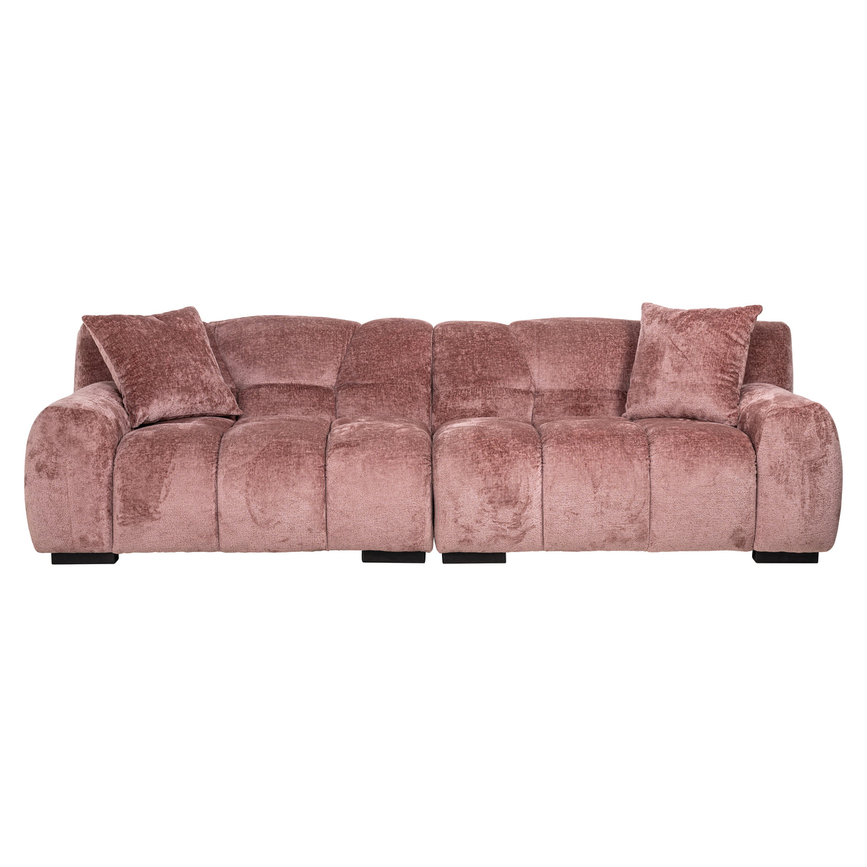 Couch Charelle rose chenille (Bergen 705 rose chenille) - ZEN ZONE