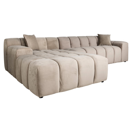 Couch Cube 3 Sitzer + Lounge Links (Quartz Khaki 903) - ZEN ZONE