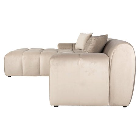 Couch Cube 3 Sitzer + Lounge Links (Quartz Khaki 903) - ZEN ZONE