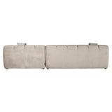 Couch Cube 3 Sitzer + Lounge Rechts (Quartz Khaki 903) - ZEN ZONE