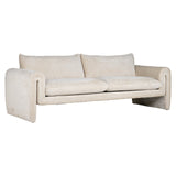 Couch Sandro white chenille (Bergen 900 white chenille) - ZEN ZONE