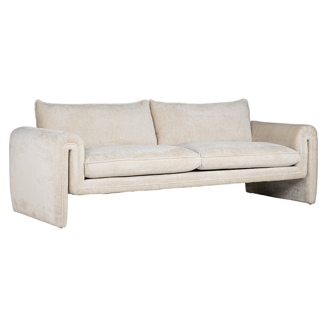 Couch Sandro white chenille (Bergen 900 white chenille) - ZEN ZONE