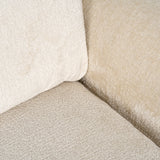 Couch Sandro white chenille (Bergen 900 white chenille) - ZEN ZONE