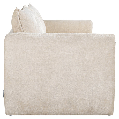 Couch Sandro white chenille (Bergen 900 white chenille) - ZEN ZONE