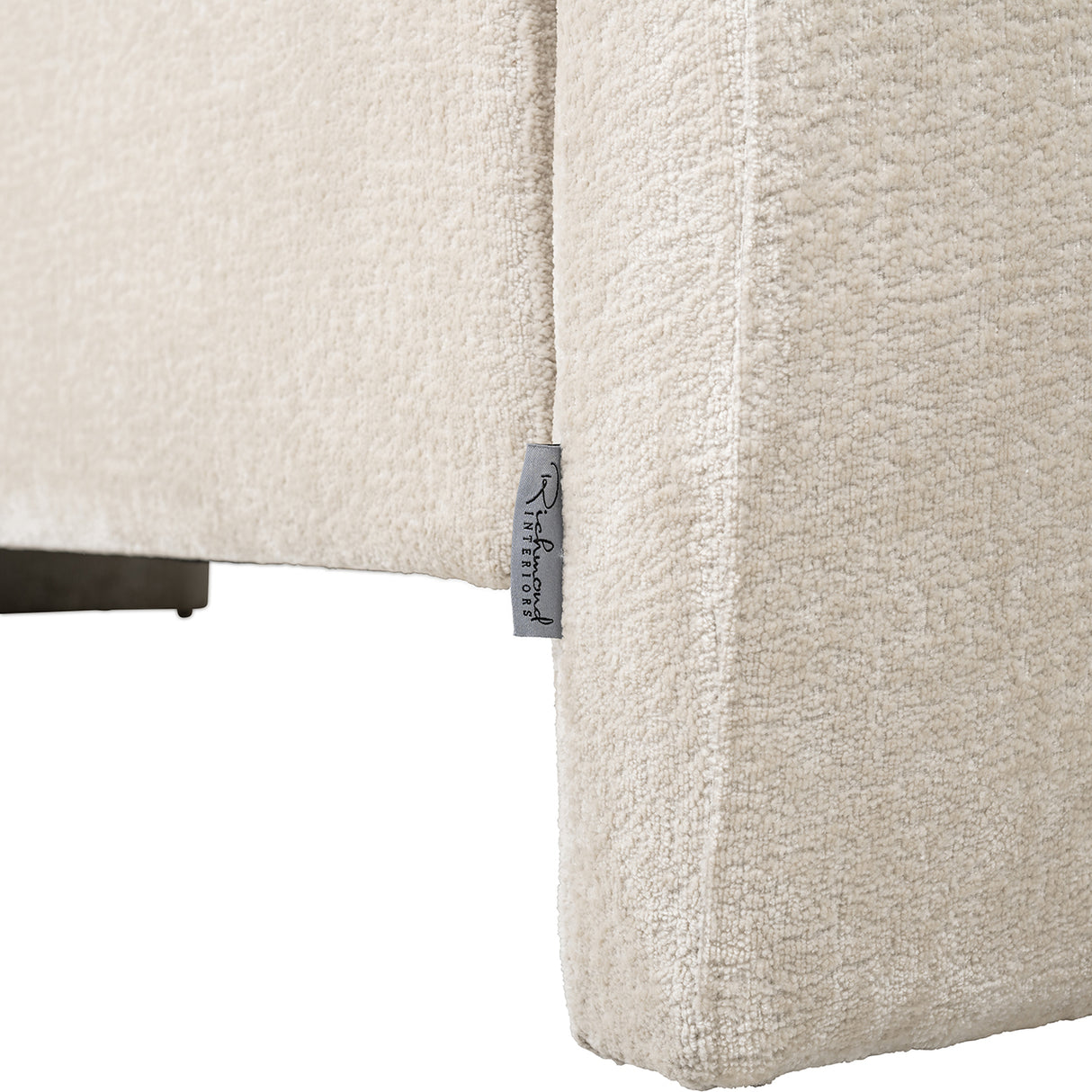 Couch Sandro white chenille (Bergen 900 white chenille) - ZEN ZONE