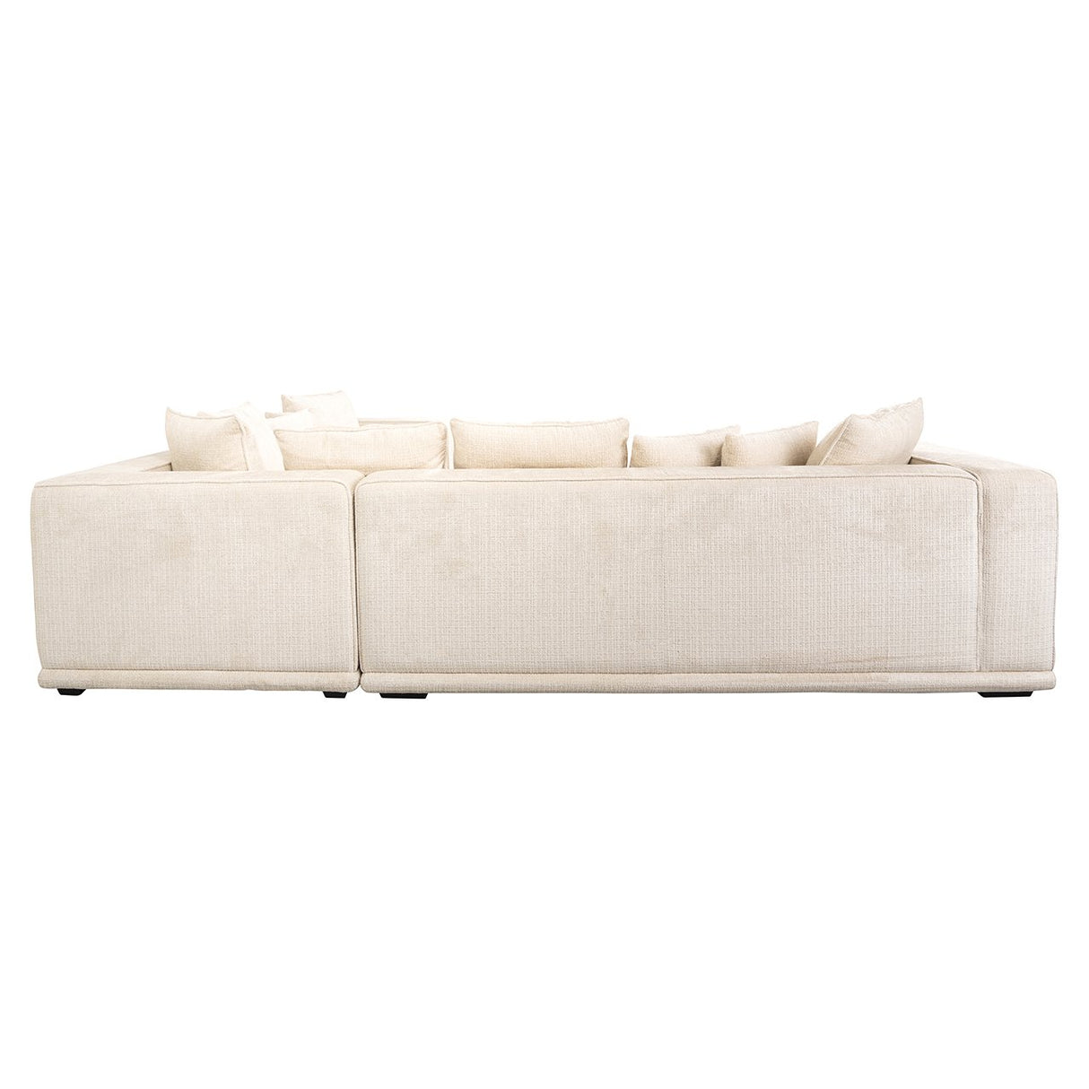 Ecksofa Lusso beige Chenille (Niagara 902 beige) - ZEN ZONE