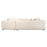 Ecksofa Lusso beige Chenille (Niagara 902 beige) - ZEN ZONE