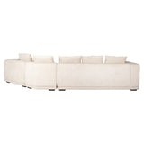 Sofa Lusso 4-Sitzer beige Chenille (Niagara 902 beige) - ZEN ZONE